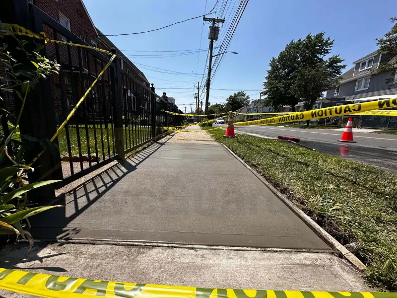 Sidewalk Installation project in New York City